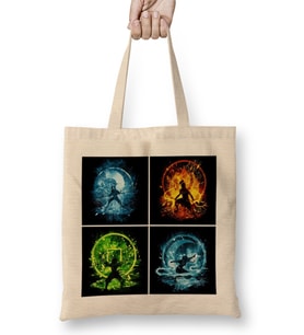 Avatar The Last Airbender Element Bez Çanta Uzun Saplı