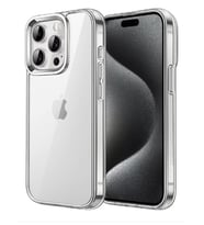 Apple İphone 15 Plus Şeffaf Kılıf Kamera Ve Ekran Çıkıntılı