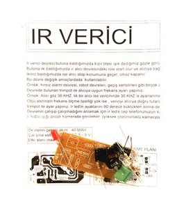 IR Verici Devresi Demonte Kit Kendin Yap