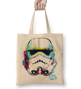 Star Wars Fresh Drawing Bez Çanta Uzun Saplı