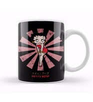 Betty Boop Retro Japanese Kupa Bardak Porselen