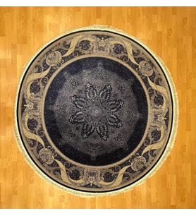Aldora 200 x 200 Yuvarlak İpek Halı