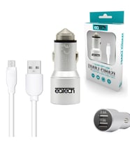 Eatech Araç Şarj Mıcro Çift Usb Metal 3.1 Amper