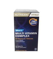Nutraxin Mens Multi Vitamin Complex 60 Tablets
