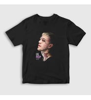 Presmono Unisex Çocuk Siyah Reason Lil Peep T-Shirt 37677tt