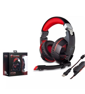 Hadron G59 7.1 Surround Titreşimli Gaming Kulaklık PS4 USB LED Siyah-Kırmızı