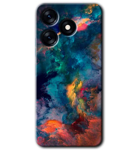 Tecno Spark 10C Kılıf HD Desen Baskılı Kılıf - Color Storm