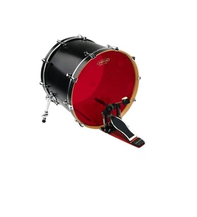 Evans BD20HR Hydraulic Red Bas Davul Derisi (20 inç - Çift Kat - Kırmızı)