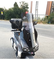 MOTOCAM RKS Freccia Ön Cam 2022-2026 Model 78cm Füme Renkli 4mm UZUN