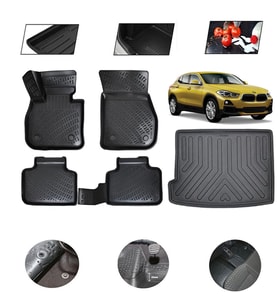 Bmw X2 F39 2019 Model 4D Bagaj Paspas Set