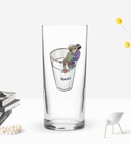 BK Gift DTF Eğlenceli Rakı Tasarımlı Rakı Bardağı-4, Arkadaşa Hediye, Sevgiliye Hediye