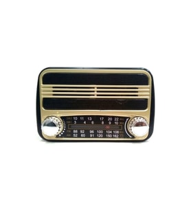 Nostaljik Bluetoothlu Müzik Kutusu,3 Band Radyo, Usb, Sd, Mp3 Player Rt-310bt