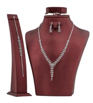 Zirkon Taşlı Gümüş Bayan Set