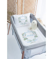 %100 Delux Pamuk Isme Özel 70x120 Park Yatak Nevresim Takımı