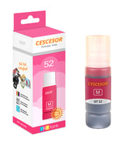 HP GT52 Kırmızı Muadil Mürekkep - 70 ml - CESCESOR