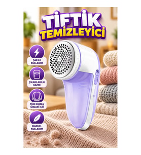 Şarjlı Hazneli Tiftik Temizleyici Manuel Kullanımlı Kumaş Yenileyici