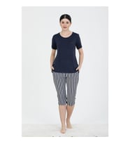 Pjs 24231 Kadın Kapri Pijama Takım