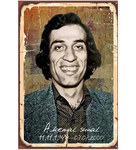 Retro Ahşap Poster