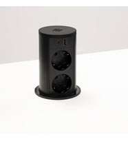 Versa Lift Basaç Pop-Up Silindir Kablosuz Wifi Şarjlı Priz Ünitesi