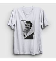 Presmono Unisex Beyaz Poster Harry Styles T-Shirt 318651tt
