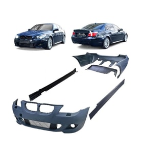 Bmw E60 2003.2007 5.seri  Uyumlu Boyasız M Tech Body Kit
