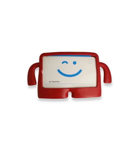 İpad 2022 10.9 (10.nesil) Kılıf Karakter Tablet Silikon - Kırmızı