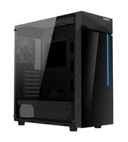 Gigabyte C200G 1X120 MM USB 3.0 Temper Mid Tower Bilgisayar Kasası Siyah