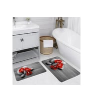 Eliana Home Baskılı 2'li Banyo Paspas Takımı RVG5024