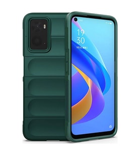 Realme 9i 4g Kılıf Optimum Silikon - Koyu Yeşil