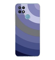PrintiFy Oppo A15 Uyumlu Kamera Korumalı Renk Cümbüşü D Tasarımlı Şeffaf Silikon Kılıf