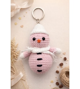 Hediyelik Amigurumi Anahtarlık ve Çanta Charmı El yapımı