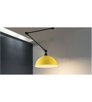 MYLİGHTS   MODERN METAL AKROBAT SARKIT AVİZE SARI (Siyah)