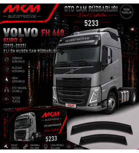 Volvo FH 460 Euro 6 (2015-2025) 2'li Ön Mugen Cam Rüzgarlığı