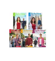 Schritte International Neu 1 ( A1.1 ) + Schritte International Neu 2 ( A1.2 ) + Schritte International Neu 3 ( A2.1 ) + Schritte International Neu 4 ( A2.2 ) + Schritte International Neu 5 ( B1.1 )