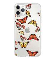 PrintiFy Apple  iPhone 11 Pro ile Uyumlu 1mm Slim Fit Water Color 2 Baskılı Şeffaf  Kılıf