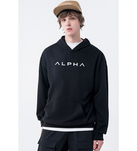 Unisex Baskılı Sweatshirt (Siyah)