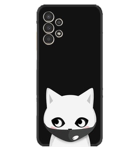 Samsung Galaxy M14 Kılıf Silikon Desen Özel Seri Pandemi Cat 1729