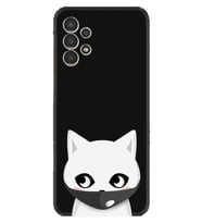 Samsung Galaxy M14 Kılıf Silikon Desen Özel Seri Pandemi Cat 1729