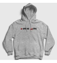 Presmono Unisex Gri Delta Depeche Mode Kapüşonlu Sweatshirt 140040tt (Gri)