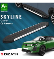 S-Dizayn Citroen C5 Aircross 2 Hybrid Benzinli Skyline Aluminyum Yan Basamak 193 Cm 2025 Üzeri A+ Kalite