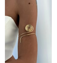 Özel Seri Spiral Tasarım Gold Pazu Bilekliği