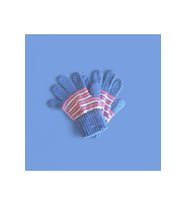 Çocuk Eldiveni Mavi Bebe Eldiven 1-4 Yaş
