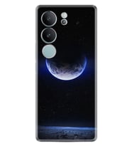Vivo V29 Kılıf Desenli Silikon Platinium Midnight Moon 1802