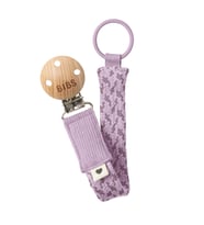 Bibs Paci Braid  Emzik Askısı-Violet Sky / Mauve