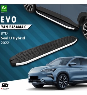 S-Dizayn BYD Seal U Hybrid Evo Aluminyum Yan Basamak 193 Cm 2022 Üzeri A+ Kalite