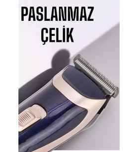 Northcity Profesyonel Şarjlı Saç ve Sakal Traş Makinesi - 1-12 mm Ayarlanabilir Kesim, Sessiz Motor
