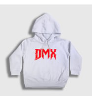 Presmono Unisex Çocuk Beyaz Logo V2 Dmx Kapüşonlu Sweatshirt 225368tt (Beyaz)