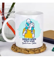Kişiye Özel Baba ve Evladı Duygusal Kupa Bardak