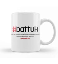 Battuk Karadeniz Kupa Bardak Porselen