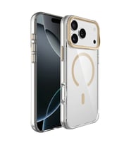 Apple iPhone 17 Pro Max Kılıf M-safe Şarj Özellikli Airbagli Kamera Standlı Zore Azor Kapak